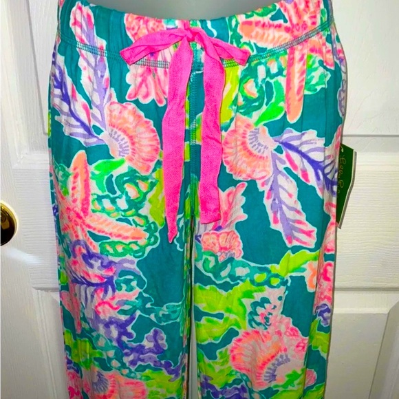 Lilly Pulitzer NWT Knit PJ Pants Shell Search Size XXS - Picture 4 of 5
